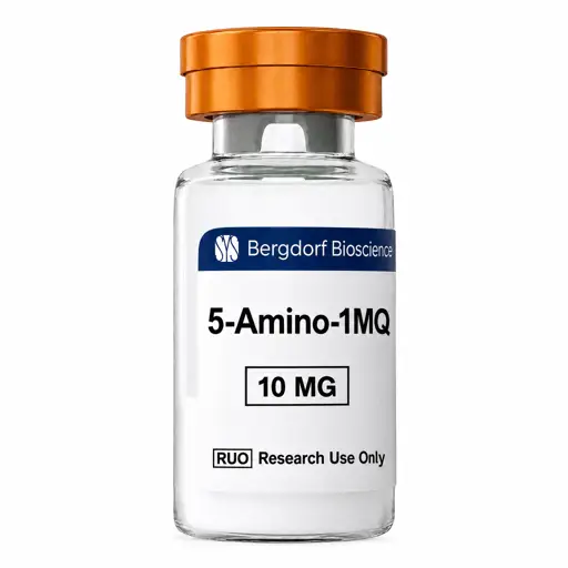 5-Amino-1MQ 10 mg – Bergdorf Bioscience research vial