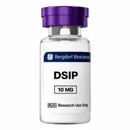 DSIP Peptide 10 mg – Bergdorf Bioscience research vial